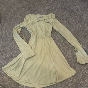 Green oh Polly mini dress in size 2